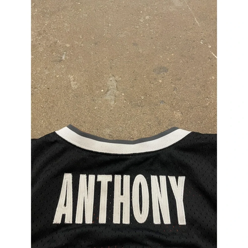 Vintage Syracuse‎ Orange Jersey Mens 3XL Black NCAA Basketball Nike Anthony
